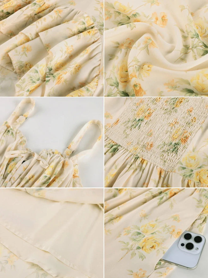 NADINE™ - Chiffon High-Low Wedding Guest Dress