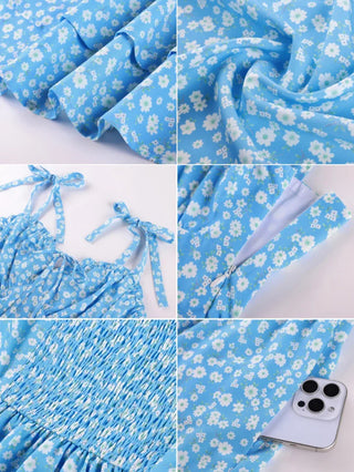 MIREILLE™ - Ditsy Floral Fitted Dress