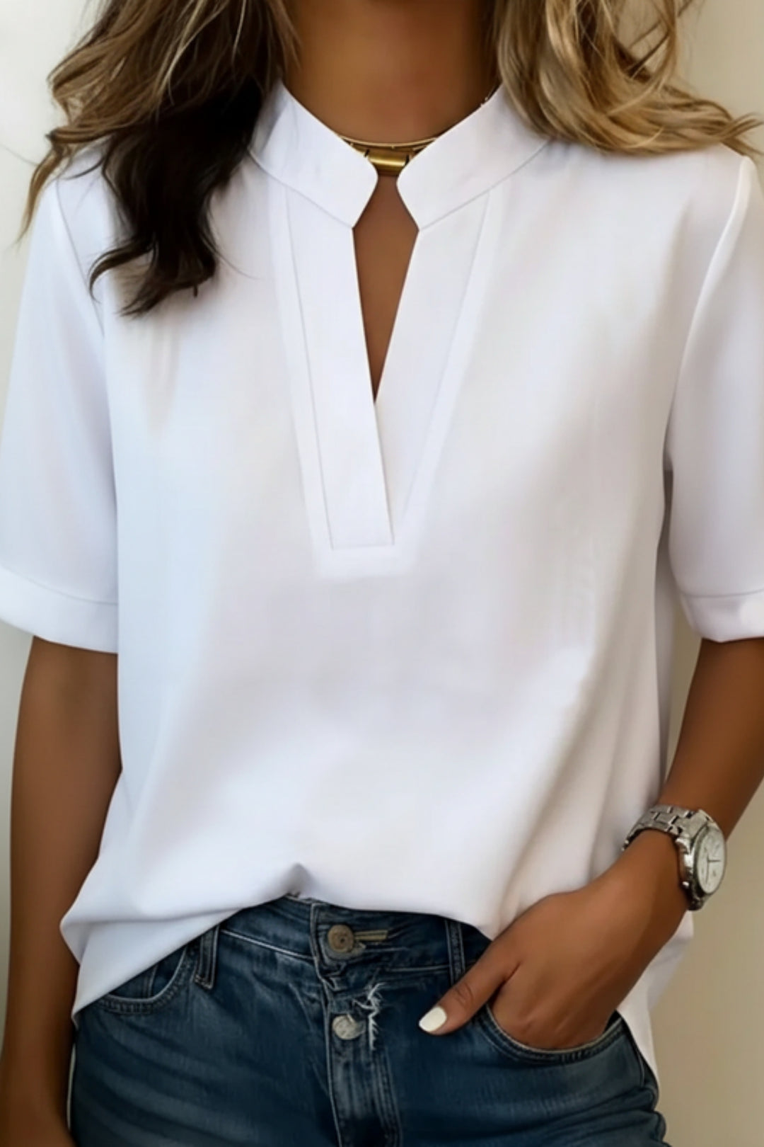 HEDDA V-Neck Blouse