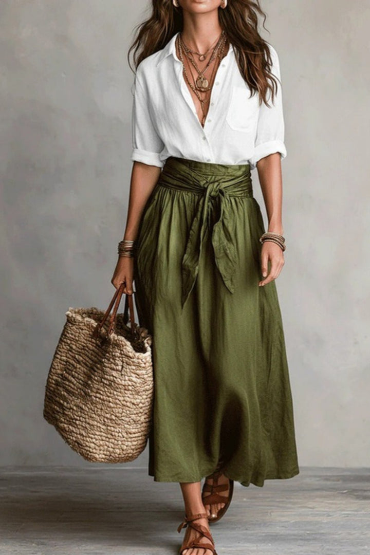 Camille Two-Piece Set - White