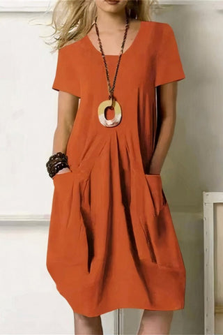 MAEVE dress Orange