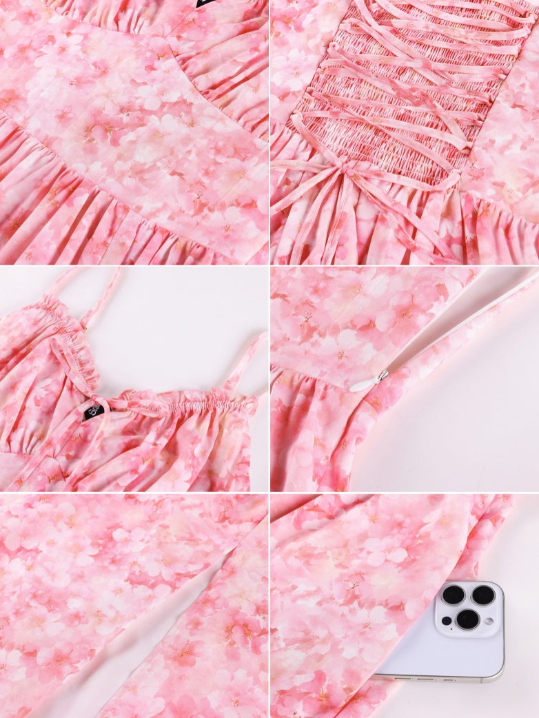 SUZANNE™ - Summer Slit Floral Dress