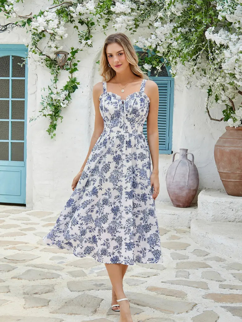 SOLANGE™ - Sweetheart Floral Wedding Dress
