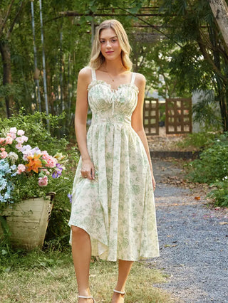 SOLANGE™ - Sweetheart Floral Wedding Dress