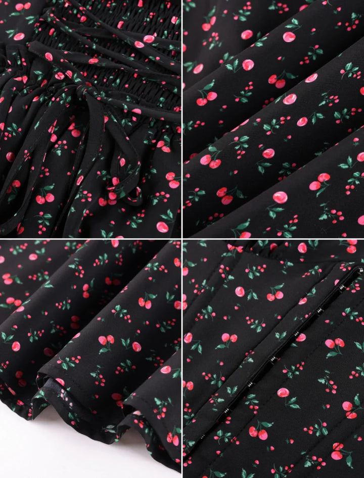 ROSELINE™ - Victorian Floral Corset Dress