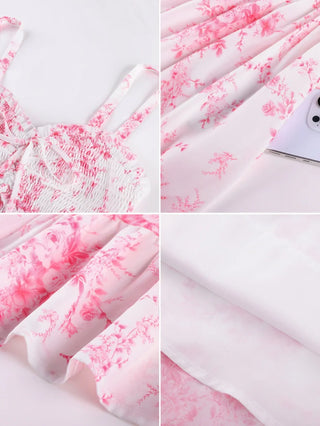 EMELINE™ - Renaissance Chiffon Pocket Dress