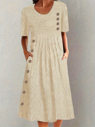 Adira Dress Beige