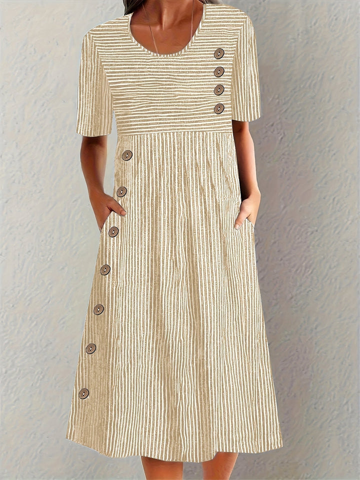 Adira Dress Beige