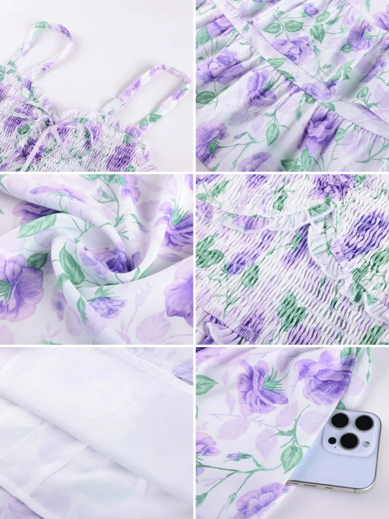 EMELINE™ - Renaissance Chiffon Pocket Dress
