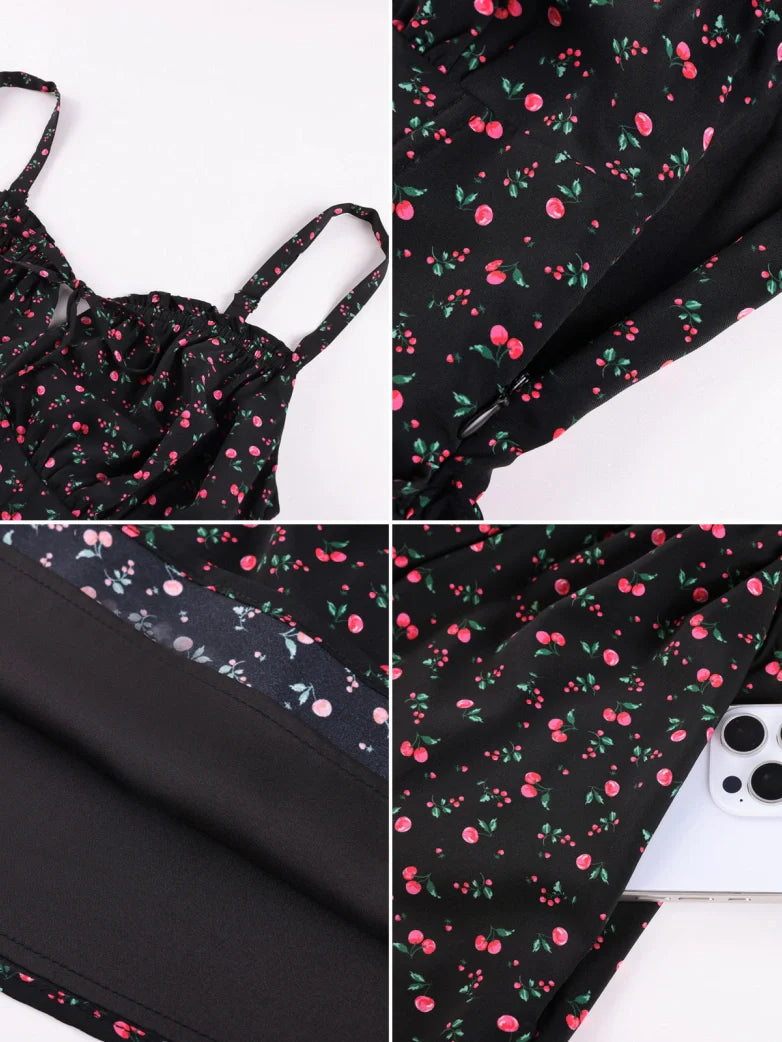 ROSELINE™ - Victorian Floral Corset Dress