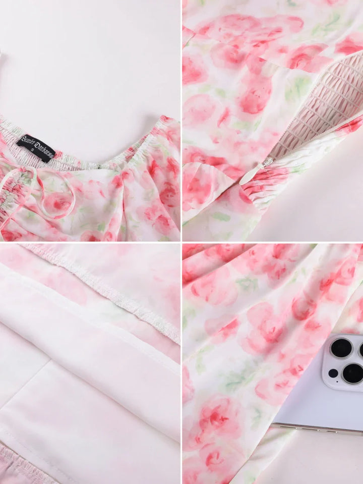 SEVERINE™ - Off-Shoulder Floral Pocket Sundress