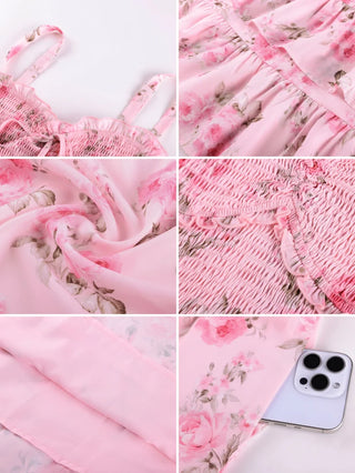 EMELINE™ - Renaissance Chiffon Pocket Dress