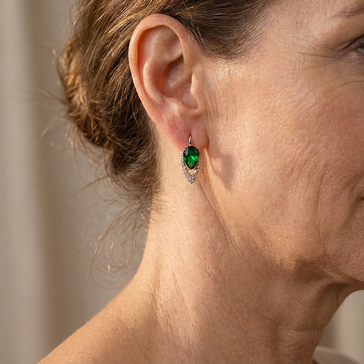 SIMONE - Colourful Teardrop Earrings