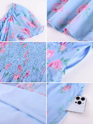 CLARISSE™ - Garden Tea Party Floral Dress