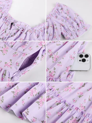 PASCALE™ - Victorian Summer Floral Dress