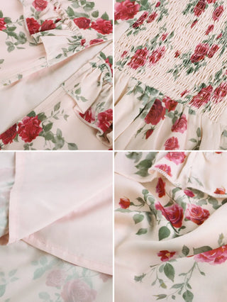 MADELEINE™ - Floral Front-Slit Pocket Dress