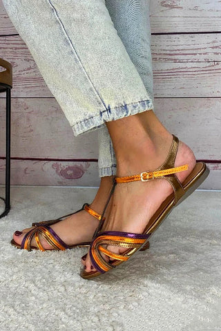 ERMINIA™ - Mediterranean Colors Sandals