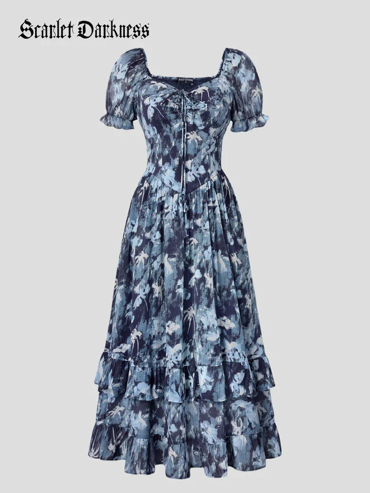 SEVERINE™ - Off-Shoulder Floral Pocket Sundress