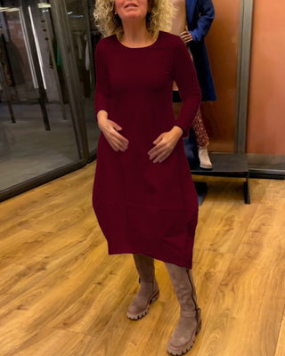 ALINA™ -  Chic Midi Dress