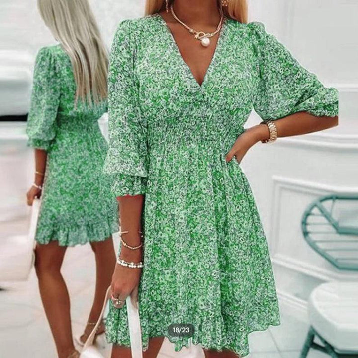 Wren™ - Elegant Floral Dress