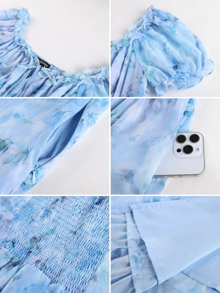 CLARISSE™ - Garden Tea Party Floral Dress