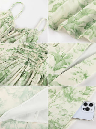 SUZANNE™ - Summer Slit Floral Dress