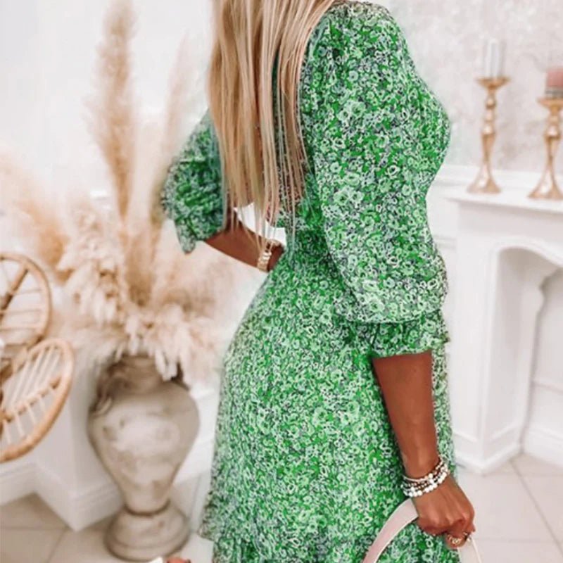 Wren™ - Elegant Floral Dress
