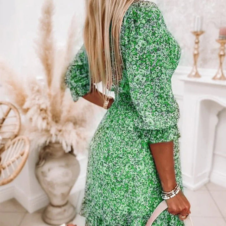 Wren™ - Elegant Floral Dress