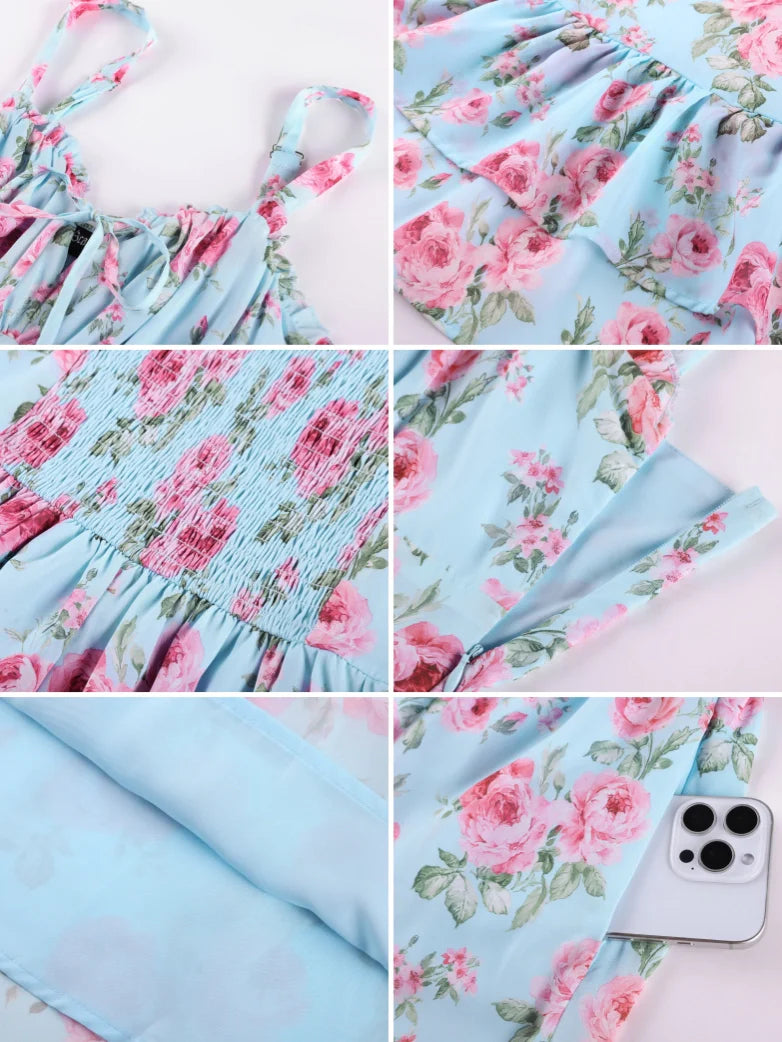 NADINE™ - Chiffon High-Low Wedding Guest Dress