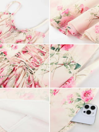 CORINNE™ - Floral Wedding Guest Dress