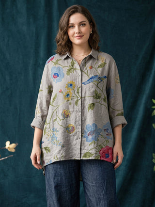 Bria | Floral Blouse