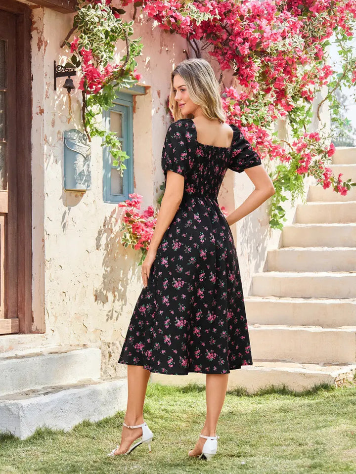 JOSETTE™ - Provence Slit Party Sundress