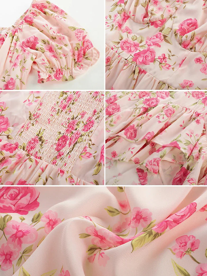 RAPHAELLE™ - Victorian Puff-Sleeve Wedding Dress