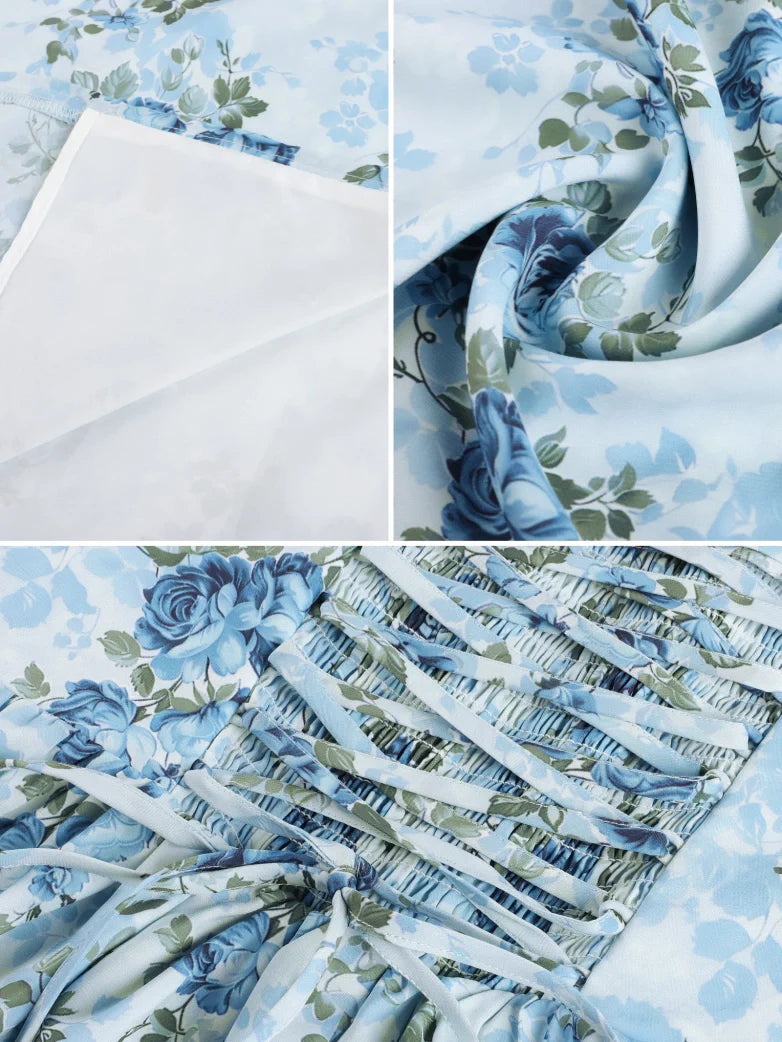 SUZANNE™ - Summer Slit Floral Dress