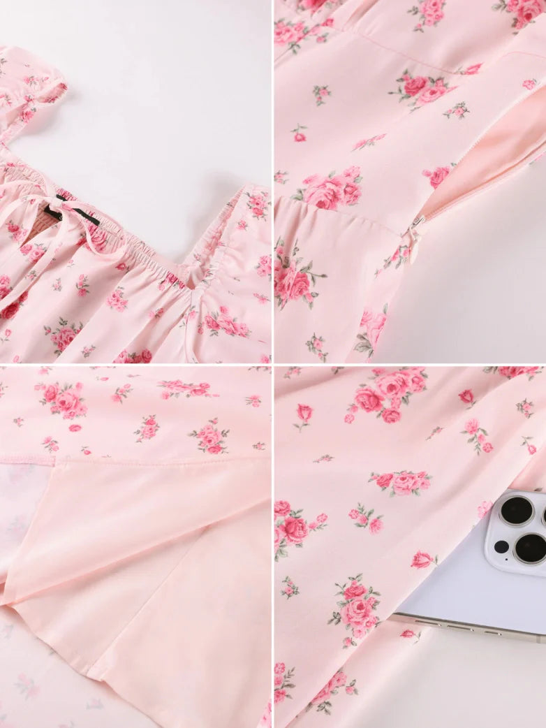 JOSETTE™ - Provence Slit Party Sundress