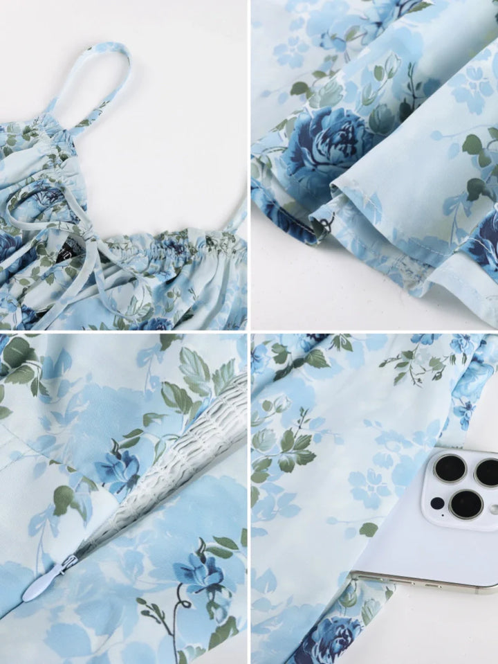 CORINNE™ - Floral Wedding Guest Dress