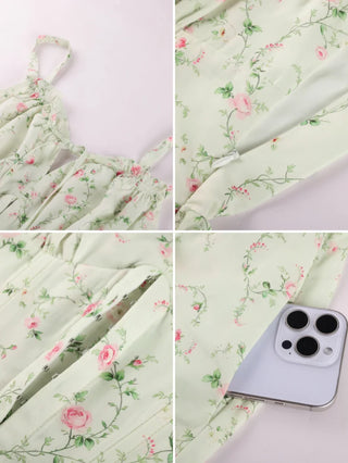 ROSELINE™ - Victorian Floral Corset Dress