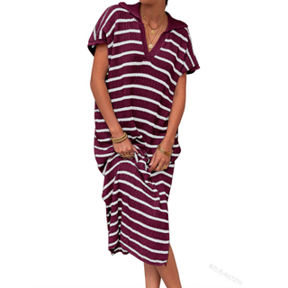 ODESSA™ - Summer Graceful Slit Loose Maxi Dress