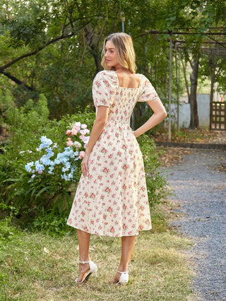 JOSETTE™ - Provence Slit Party Sundress
