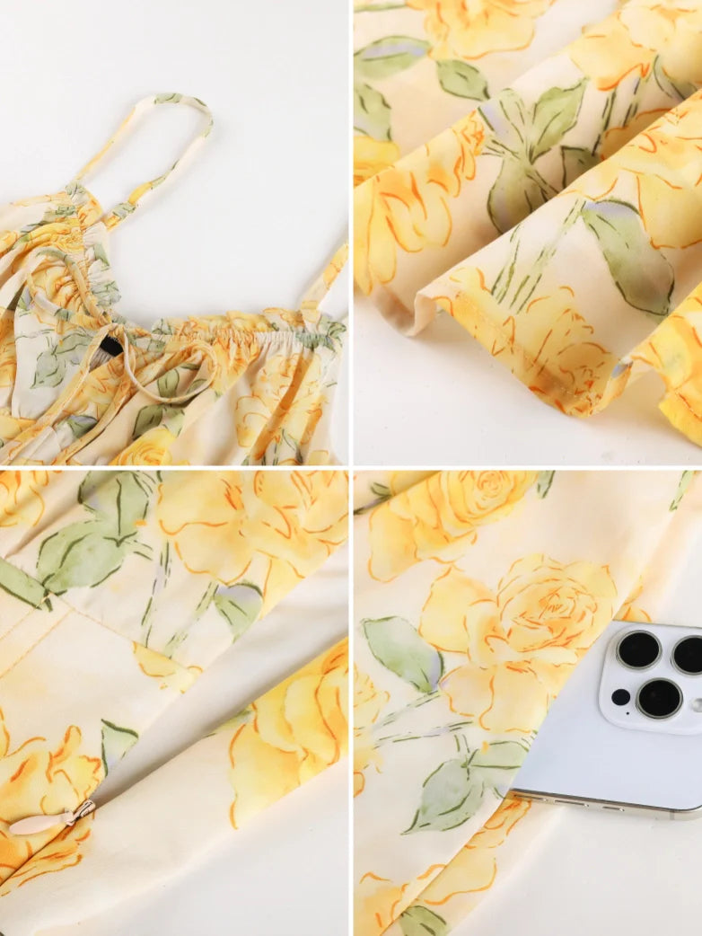 CORINNE™ - Floral Wedding Guest Dress