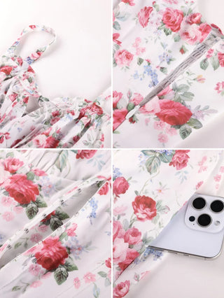 ROSELINE™ - Victorian Floral Corset Dress