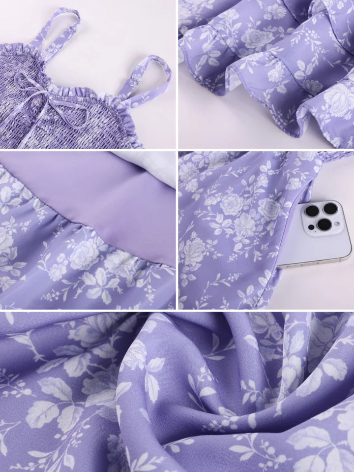 FABIENNE™ - Spring Tea Party Milkmaid Dress