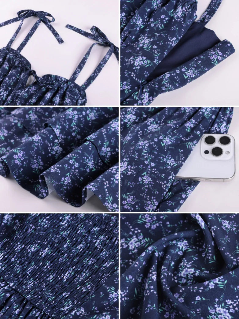 MIREILLE™ - Ditsy Floral Fitted Dress