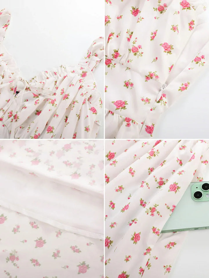 SOLANGE™ - Sweetheart Floral Wedding Dress