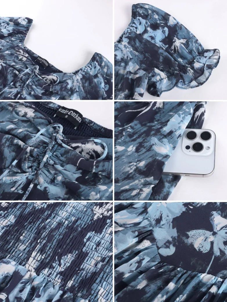 SEVERINE™ - Off-Shoulder Floral Pocket Sundress