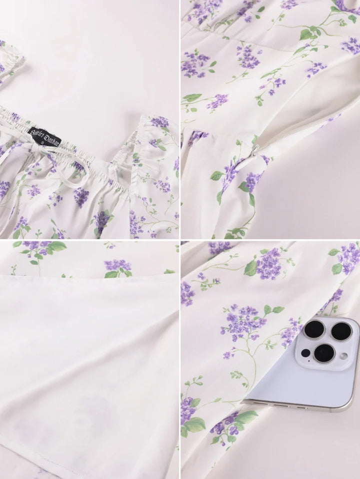 JOSETTE™ - Provence Slit Party Sundress