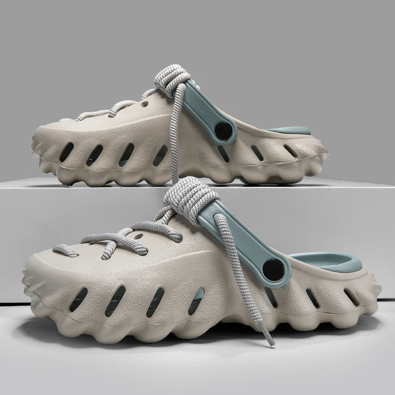 MAWENNA Ridge Laced Clogs