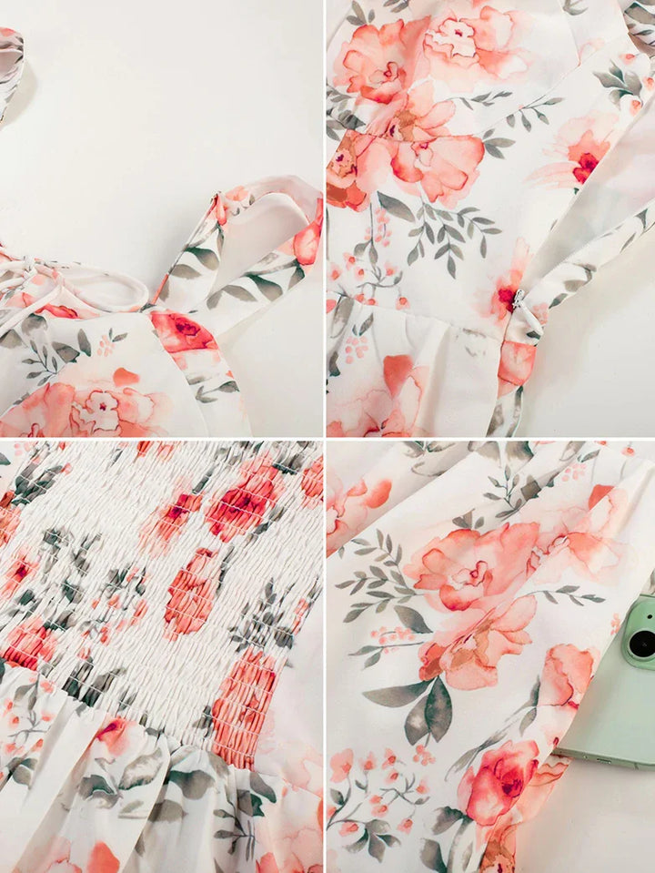 YVETTE™ - Summer Night Floral Wedding Dress