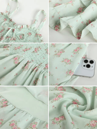 FABIENNE™ - Spring Tea Party Milkmaid Dress