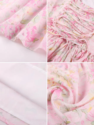 ROSELINE™ - Victorian Floral Corset Dress